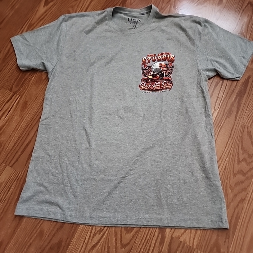 Sturgis 82nd rally t shirt xl grayBlack hills rally harley davidson